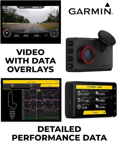 Garmin Catalyst 2 مُحسِّن أداء القيادة في مضمار السباق، والتدريب على المسار الصحيح، وتقنية اللفة المثالية الحقيقية، وبيانات الأداء التفصيلية، ولوحات المتصدرين، ورياضات السيارات مع حزمة Wearable4U PowerBank in Kuwait