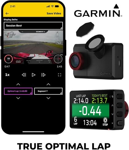 Garmin Catalyst 2 مُحسِّن أداء القيادة في مضمار السباق، والتدريب على المسار الصحيح، وتقنية اللفة المثالية الحقيقية، وبيانات الأداء التفصيلية، ولوحات المتصدرين، ورياضات السيارات مع حزمة Wearable4U PowerBank in Kuwait