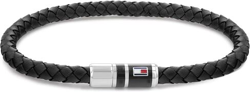 Tommy Hilfiger Men's Jewelry Braided Leather Bracelet in Saudi Arabia