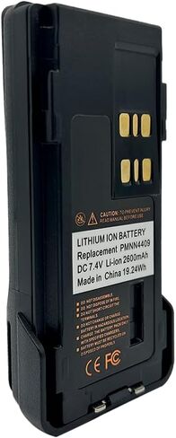 6 حزمة PMNN4409 PMNN4409AR 2600mAh بطارية ليثيوم أيون ل XPR7550 XPR7550e XPR7580 XPR7580e XPR7350e XPR3300 XPR3300e XPR3500e APX1000 APX3000 APX4000 PMNN4448 in Kuwait
