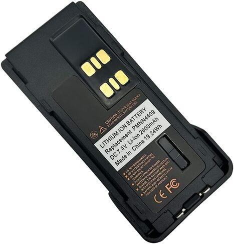 6 حزمة PMNN4409 PMNN4409AR 2600mAh بطارية ليثيوم أيون ل XPR7550 XPR7550e XPR7580 XPR7580e XPR7350e XPR3300 XPR3300e XPR3500e APX1000 APX3000 APX4000 PMNN4448 in Kuwait