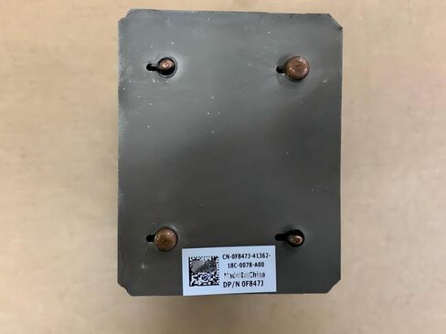 مناسب لوحدة المعالجة المركزية DELL PowerEdge T410 بالوعة الحرارة F847J 0F847J in Kuwait
