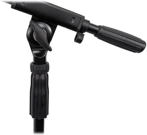 Rockville RVMIC1 V2 Bundle: Pro Tripod Microphone Stand with Telescopic Boom and Metal Joints, iStand 44 Universal Mount for iPad, iPhone, Smartphone and Tablet for Karaoke Studio or Stage Use 2 Items in Kuwait