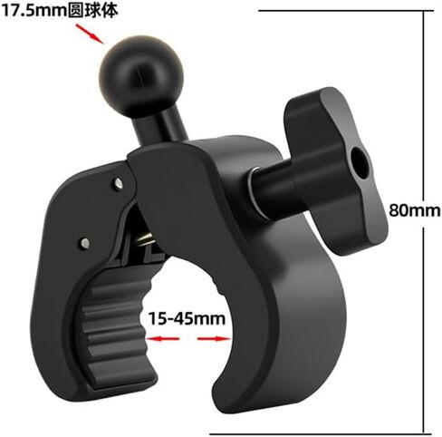 Adjustable Marine Motorcycle Bike Mount Handlebar Mount Compatible with Garmin Drive 53 52 51 60 61 GPS Navigator/Garmin DriveSmart 55 71 66 76 65 / RV 795 / dezl OTR610 OTR720 OTR710 OTR500 in Kuwait