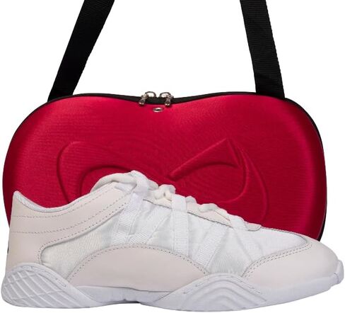 Nfinity Evolution White Cheer Shoes for Youth Girls – Breathable, High-Performance Sneakers for Cheerleading and Sports – Lightweight & Built to Last in Saudi Arabia