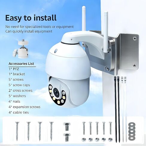 حامل كاميرا أمان بزاوية 90 درجة مع محول رأس كروي 1/4 بوصة، متوافق مع Eufy SoloCam S340/E30/E42، 4G LTE S330، كاميرا PTZ/WYZE، عرض 270 درجة للاستخدام الداخلي والخارجي الشديد in Kuwait