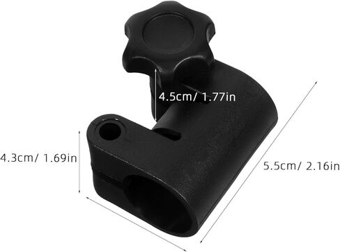 Balacoo 4pcs Quick Release Light Stand Clamp with Rotating Knob Ring Light for Photography in Kuwait