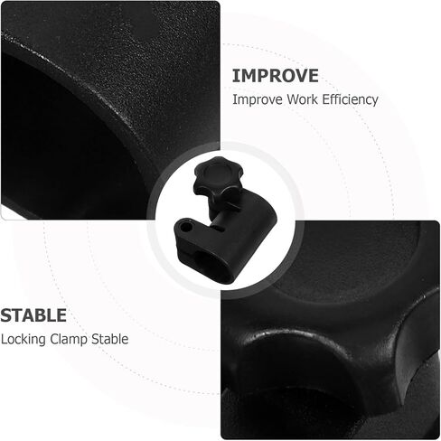 Balacoo 4pcs Quick Release Light Stand Clamp with Rotating Knob Ring Light for Photography in Kuwait