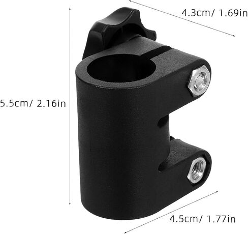 Balacoo 4pcs Quick Release Light Stand Clamp with Rotating Knob Ring Light for Photography in Kuwait
