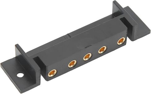 V Mount Battery Plate Adapter, V Lock Battery Plate Replacement, 5 Pin DIY Connector with M3 Mounting Holes for V Mount Batteries, Gold Plated Copper Contacts, Durable ABS Plastic in Kuwait