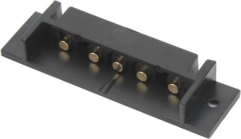 V Mount Battery Plate Adapter, V Lock Battery Plate Replacement, 5 Pin DIY Connector with M3 Mounting Holes for V Mount Batteries, Gold Plated Copper Contacts, Durable ABS Plastic in Kuwait
