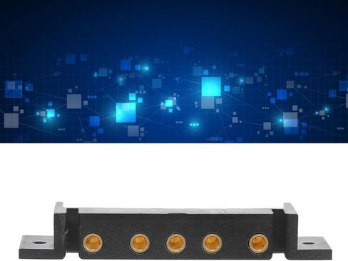 V Mount Battery Plate Adapter, V Lock Battery Plate Replacement, 5 Pin DIY Connector with M3 Mounting Holes for V Mount Batteries, Gold Plated Copper Contacts, Durable ABS Plastic in Kuwait