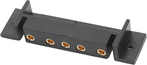V Mount Battery Plate Adapter, V Lock Battery Plate Replacement, 5 Pin DIY Connector with M3 Mounting Holes for V Mount Batteries, Gold Plated Copper Contacts, Durable ABS Plastic in Kuwait