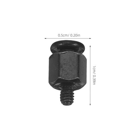 Housoutil 20pcs M.2 SSD Mounting Screws for Motherboards, Steel Computer Hardware Screws for Laptop and Desktop Computer Maintenance, Compatible with Gaming and Server Motherboards in Kuwait
