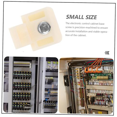 LIFKOME 30Pcs Nylon Base Screw Set for Electric Control Cabinet Junction Box Attachment for Electronic Equipment in Kuwait