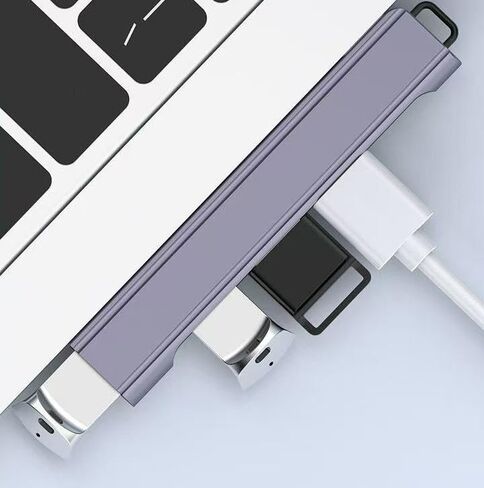 موزع USB 3.0 بـ 4 منافذ، تصميم قابس مباشر نحيف للغاية، نقل بيانات عالي السرعة بسرعة 5 جيجابت في الثانية، متوافق مع أجهزة الكمبيوتر المحمول وسطح المكتب in Kuwait