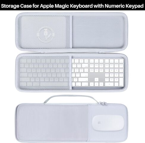 حافظة تخزين متوافقة مع كمبيوتر سطح المكتب Apple Mac mini M4 / M4 Pro + حافظة لوحة المفاتيح الرقمية Apple Magic in Kuwait