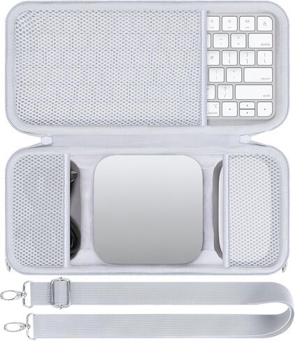 Storage Case Compatible with Apple Mac mini M4 / M4 Pro Desktop Computer + Apple Magic Keyboard Mouse Combo Case in Kuwait