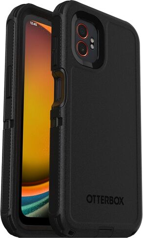 OtterBox Galaxy XCover7 Pro Defender Pro Series Case - Black, Rugged & Durable, with Port Protection in Kuwait