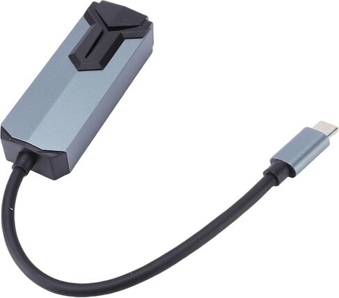 Yoidesu 2500Mbps الألومنيوم USB C إلى محول إيثرنت، USB C عالي السرعة إلى محول إيثرنت 2.5G التوصيل والتشغيل لنظام التشغيل W OS X Linux in Kuwait