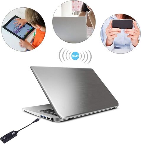 محول USB 3.0 إلى إيثرنت، محول شبكة USB A إلى RJ45 Gigabit لأجهزة الكمبيوتر المحمولة القديمة والكمبيوتر الشخصي وسطح المكتب، يدعم 10/100/1000 ميجابت في الثانية، بدون سائق in Kuwait