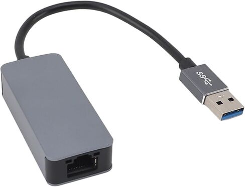 USB 3.0 to 2.5G Ethernet Adapter, High Speed Plug and Play Portable USB 3.2 to RJ45 Network Converter, with Automatic Correction, for OS X OS in Kuwait