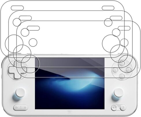 [3 عبوات] لواقي شاشة AYANEO Pocket S Mini 4.2 بوصة، فيلم PET 9H متوافق مع AYANEO Pocket S Mini 4.2 بوصة، مضاد للخدش رفيع للغاية. (ليس طبقة زجاجية مقسى) in Kuwait