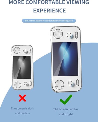 [3 عبوات] لواقي شاشة AYANEO Pocket S Mini 4.2 بوصة، فيلم PET 9H متوافق مع AYANEO Pocket S Mini 4.2 بوصة، مضاد للخدش رفيع للغاية. (ليس طبقة زجاجية مقسى) in Kuwait
