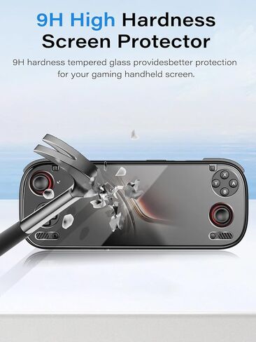 Screen Protector for AYN Odin 3 Gaming Handheld, Tempered Glass, 9H Hardness, Anti-Scratch, Bubble Free, HD Clarity in Kuwait