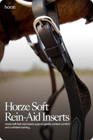حشوات مساعدة كبح الحصان المرنة الناعمة من HORZE | ملحقات رين لتحسين الاتصال بركوب الخيل in Saudi Arabia
