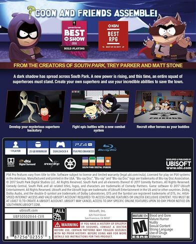 South Park: The Fractured But Whole - بلاي ستيشن 4 (متجددة) in Kuwait