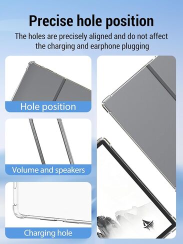 Case for Hanvon Clear7 / 7Turbo (7 inch) E-Paper Tablet, TPU Ultra-Slim Shockproof Soft Cover, Anti-Yellowing Scratch-Resistant Lightweight Protective Shell, Flexible fit Friendly. in Kuwait