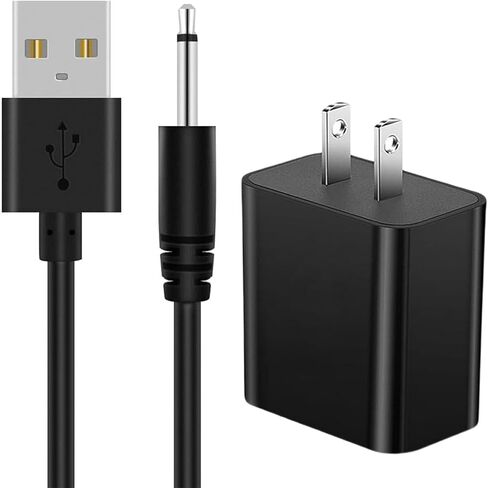 5V 2A Vibrating Charger USB A to DC 2.5mm Fast Charging Cable for Vibrating Massager, Toys, Beauty Devices, Lights, Fans, Speakers Replacement DC Charging Cord Power Adapter Charger Cable 3.3ft in Kuwait