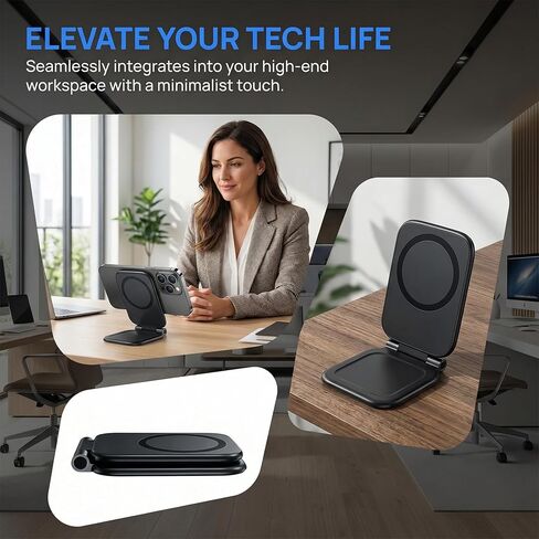 Magnetic Phone Holder for Car Mount with Ultra Strong Suction Cup, Adjustable Foldable Car Phone Holder,Compatible with iPhone 17 16 15 14 13 12 Pro Max, Samsung & Android in Kuwait