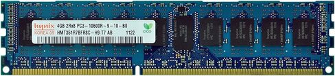Hynix 4GB DDR3 SDRAM PC3-10600 1333MHz ECC مسجلة 240 دبوس ذاكرة DIMM HMT351R7BFR8C-H9 in Kuwait