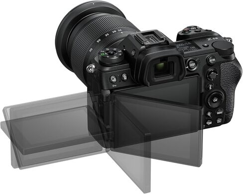 Nikon Z6 III Mirrorless Camera Kit 24.5MP 24-70mm f4 Lens Bundle with NIKKOR Z 180-600mm f/5.6-6.3 VR Lens + Full HD Monitor + Camera-Mount Microphone + Tripod + 64GB Memory Card + Backpack + More in Kuwait