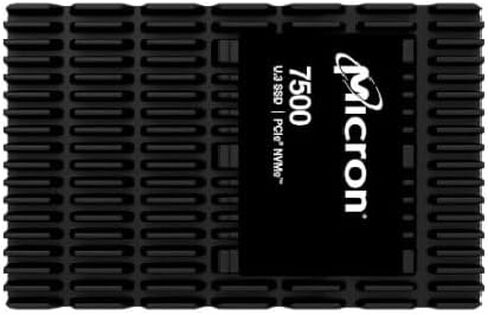 محرك الأقراص الصلبة ميكرون MTFDKCC12T8TGQ-1BK1DABYYR 7500 بحد أقصى 12.8 تيرابايت U.3 PCIe NVMe 2.5 بوصة in Kuwait