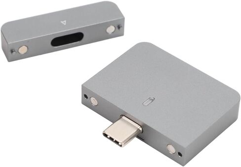 Yoidesu M.2 NVMe 2230 SSD Enclosure, Aluminum Alloy Type C USB3.2 Gen2 10Gbps Portable Solid State Drive Enclosure with Magnetic Design, for iOS Devices PC Laptop (256GB) in Kuwait