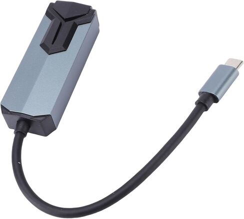 محول Fabater USB C إلى إيثرنت، محول إيثرنت بسرعة 2500 ميجا بت في الثانية من الألومنيوم، محول إيثرنت 2.5 جيجا، شبكة من النوع C إلى RJ45 مع التوصيل والتشغيل لأجهزة الكمبيوتر المحمولة XPS iOS OS X in Kuwait