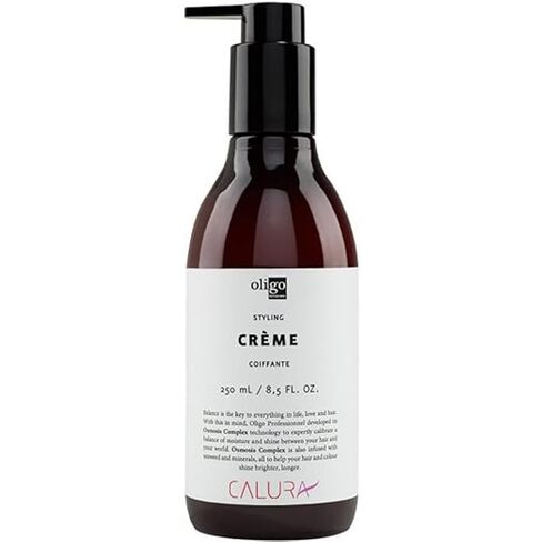 Calura Styling Creme by Oligo Professional | Curly and Straight Hair Styling Cream | Hair Cream with Osmosis Complex Technology | Paraben and Sulfate Free Women & Mens Hair Cream, 8.5oz in Saudi Arabia