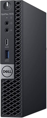 Dell OptiPlex 7070 Mini Business Desktop Computer, Intel Core i5-9500T, 16GB DDR4 RAM, 256GB SSD, Displayport, Keyboard and Mouse, Windows 11 Pro (Renewed) in Kuwait