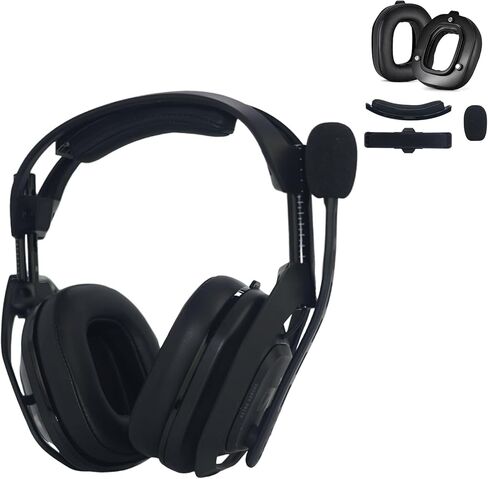 Mod Kit A50 Gen 4 Replacement Earpads & Headband Replacement for Astro A50 Gen 4 Gen5 A50X Headset,Cooling Gel Ear Cushions Noise Cancelling Foam & Durability（Black） in Saudi Arabia