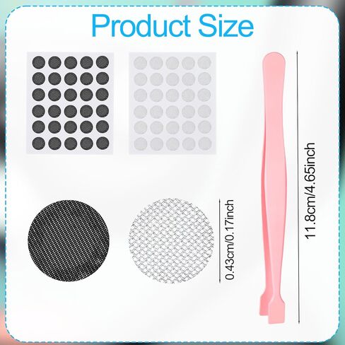 60pcs Earbuds Dust Filter Replacement Kit for Beats Studio Buds & Studio Buds+ & Powerbeats Pro, Dust Proof Microphone Mesh Filters with Tweezers Noise Reduction Dustproof Earphone Accessories in Kuwait