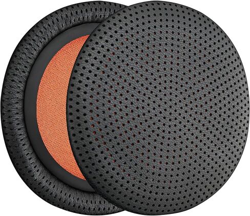 Geekria Replacement Ear Pads for Plantronics Voyager 4320/4310/ 4220/4210/ Focus B825, BlackWire 7225/5200/ 5210/5220, BT600 Headphones, Ear Cushions (Black) in Kuwait