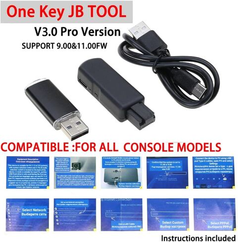 Console Device Tool Set USB Adapter Dongle with Type C Cable ABS Plastic Small Lightweight for Gaming Accessories in Kuwait