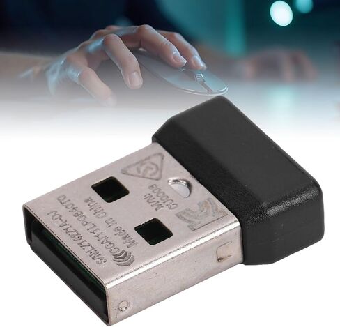 PUSOKEI USB Dongle Mouse Receiver Adapter Replacement for G305 G304 Wireless Gaming Mouse, 2.4G Wireless Connection, Software Pairing in Kuwait