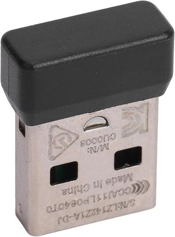 PUSOKEI USB Dongle Mouse Receiver Adapter Replacement for G305 G304 Wireless Gaming Mouse, 2.4G Wireless Connection, Software Pairing in Kuwait