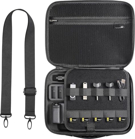 Carrying Case for Insta360 ACE Pro/Ace Pro 2 Xplorer Grip Pro Kit Print Accessories Storage Travel Bag for Insta 360 2 in 1Multi Mount/114cm Selfie Stick in Kuwait