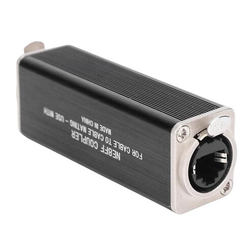 RJ45 Coupler, Gold Plated Ethernet Coupler, Female to Female Connector with IP68 Water Proof, Ideal for Cat5e, Cat6, Cat7, Cat8 LAN Cable in Kuwait