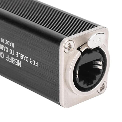 RJ45 Coupler, Gold Plated Ethernet Coupler, Female to Female Connector with IP68 Water Proof, Ideal for Cat5e, Cat6, Cat7, Cat8 LAN Cable in Kuwait